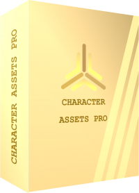 TEMPLATE BOX 3D CHARACTER ASSETS PRO